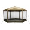 Screen Canopy Tent with Instant Setup, Outdoor Gazebo for Bug-Free Lounging, Shelter Fits Over Picnic Tables for Parties