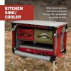Camp Chef Sherpa Camp Table & Organizer, Table top 27" x 17", Table Height 28"