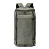 Fashion Large Capacity Canvas Backpacks Men's Women's Hand-held Crossbody Travel Bag Sports Outdoor Cylindrical Luggage Bag