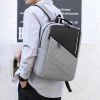 Anti Theft Laptop Backpack Travel Backpack Airline Approved Waterproof College School Bag With USB Charging Port For Men Women