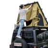 Explorer Rooftop Tent Hardshell with Luggage Racks&Replaceable Netting Rain Curtains, Truck Bed Tent for Camping, Pop Up Roof Top Tents for Truck Jeep