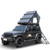 Explorer Rooftop Tent Hardshell with Luggage Racks&Replaceable Netting Rain Curtains, Truck Bed Tent for Camping, Pop Up Roof Top Tents for Truck Jeep