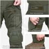 KRYDEX G3 Combat Trousers Ranger Green CP Style Tactical BDU Uniform Pants With Knee Pad For Outdoor Hunting