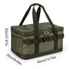 Outdoor Camping Storage Bag Camping Meal Bag Large Storage Lamp Tableware Bag Camping Tool Picnic Camp Travel Bag