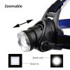zk30 Body Motion IR Sensor head light V6 LED Headlamp zoomable headlight Inductive bright head lamp camping/fishing headlight