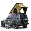 Explorer Rooftop Tent Hardshell with Luggage Racks&Replaceable Netting Rain Curtains, Truck Bed Tent for Camping, Pop Up Roof Top Tents for Truck Jeep