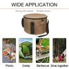 Multifunctional Portable Dutch Oven Canvas Storage Pouch Storage Bags Cooking Utensils Organizer for Outdoor Activities BBQ